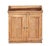 Charming two door late C18th Swedish buffet with reeded front & two interior drawers This piece is designed in the style...