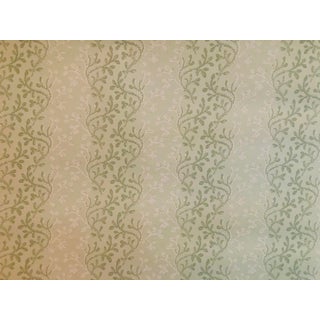Colefax and Fowler “Hamilton Green” Wallpaper For Sale
