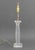 Metal Karl Springer Acrylic Greek Column Table Lamp For Sale - Image 7 of 7