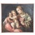 Madonna with Child Jesus and the Infant Saint John the Baptist, 18th Century, Oil Painting on Canvas For Sale - Image 16 of 16