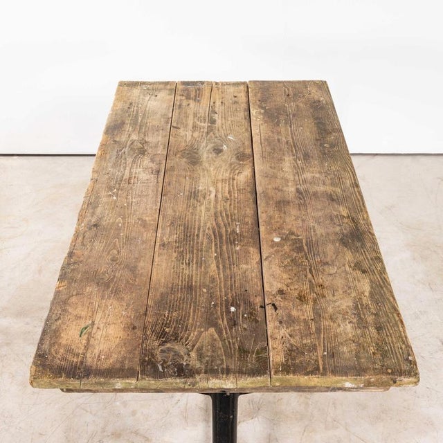 Vintage Bistro Dining Table, 1930s For Sale - Image 3 of 9