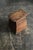 Brown Antique Japanese Wooden Stool / Early 20th Century / Wabi-Sabi Step Stool For Sale - Image 8 of 17