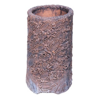 Mid-Century Modern Vase in Ceramic, Czech, 1950s For Sale