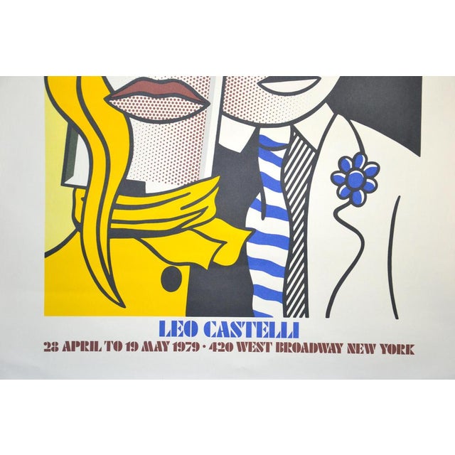 Modern Leo Castelli Gallery Lichtenstein Exhibition Poster For Sale - Image 3 of 7