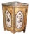 Continental Painted and Lacca Povera Decorated Corner Cabinet, 19th Century For Sale