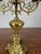 Gold Vintage French Style Ornate 5-Arm Candelabra For Sale - Image 8 of 13