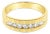 1 CT. Mens Diamond Wedding Band 14k Yellow Gold, Size 10 For Sale