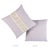 Contemporary Schumacher Ashoka 16" Pillow In Lilac & Cream For Sale - Image 3 of 4
