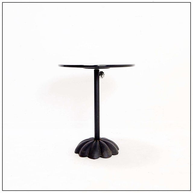 Vintage Daisy Side Table with Adjustable Height For Sale - Image 4 of 13