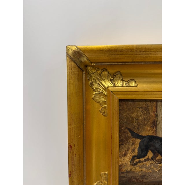 Vincent De Vos (Belgian, 1829–1875) "Dog Ratting" Hunting Portrait For Sale - Image 4 of 9