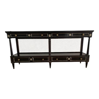 Karges Louis XVI Walnut Console For Sale