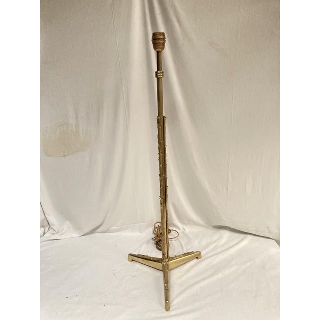 Large Bronze Lamp from Maison Baguès, 1950s For Sale - Image 6 of 13