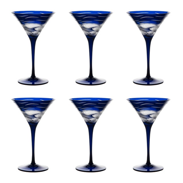 Artel ARTEL Sardinky Cocktail Glass in Ink - Set of 6 For Sale - Image 4 of 4