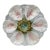 French Majolica Orchies Oyster Plate Circa 1900 For Sale