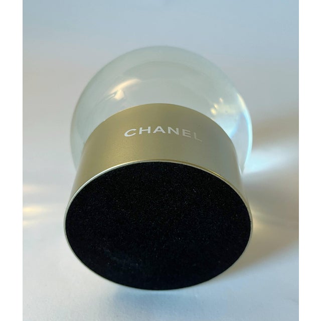 Transparent CHANEL Snow Globe For Sale - Image 8 of 10