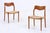 Vintage Teak Dining Chairs by Niels Otto Møller for JL Møllers, Set of 2 For Sale - Image 16 of 16