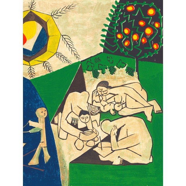 1950s 1954 Pablo Picasso Lithograph "La Paix" (The Peace) For Sale - Image 5 of 7