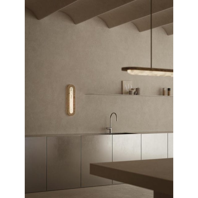 Capsa WS Wall Lamp by United Alabaster For Sale - Image 10 of 11