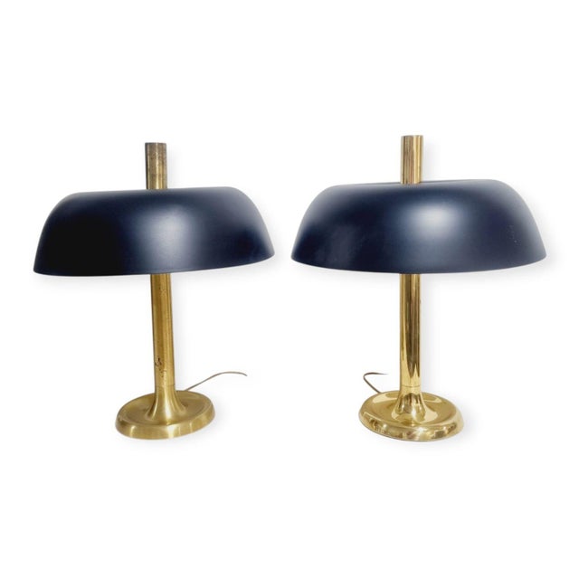 Mid-Century Mushroom Lamps from Egon Hillebrand, 1970s, Set of 2 For Sale - Image 14 of 14