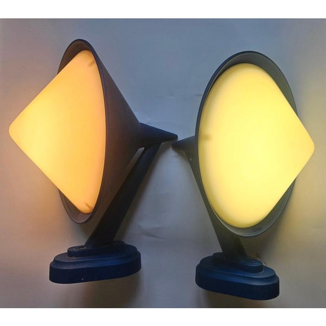 Mid-Century Wall Lamps in the style of Svea Winkler, Italy, 1970s, Set of 2 For Sale - Image 15 of 16