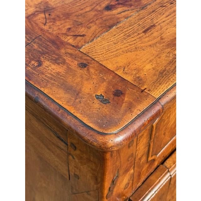 18th Century French Provinciale Louis XV Solid Burl Walnut Sideboard / Buffet For Sale - Image 4 of 18