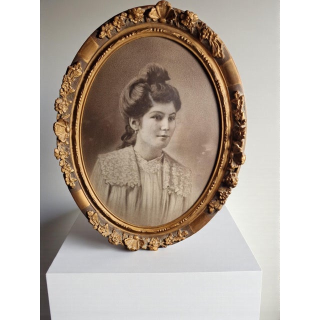 Portrait of a Woman, 1900, Silver Gelatin Print, Framed For Sale - Image 5 of 5