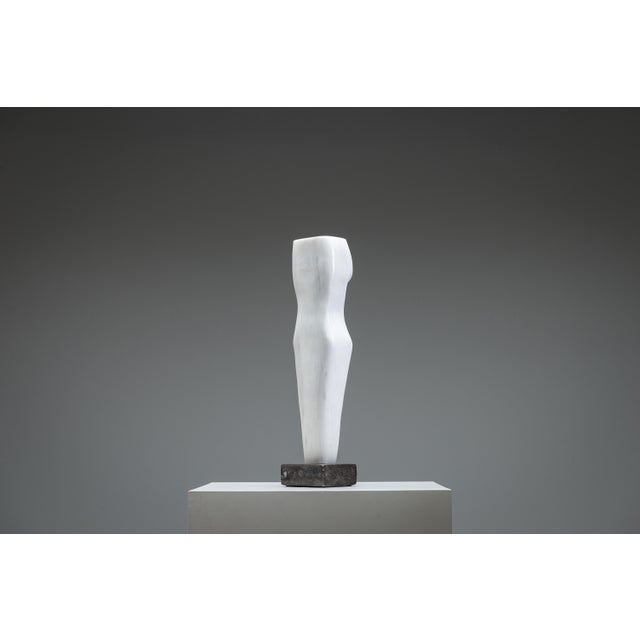 1970s Abstract White Torso, 1970s, Marble For Sale - Image 5 of 15
