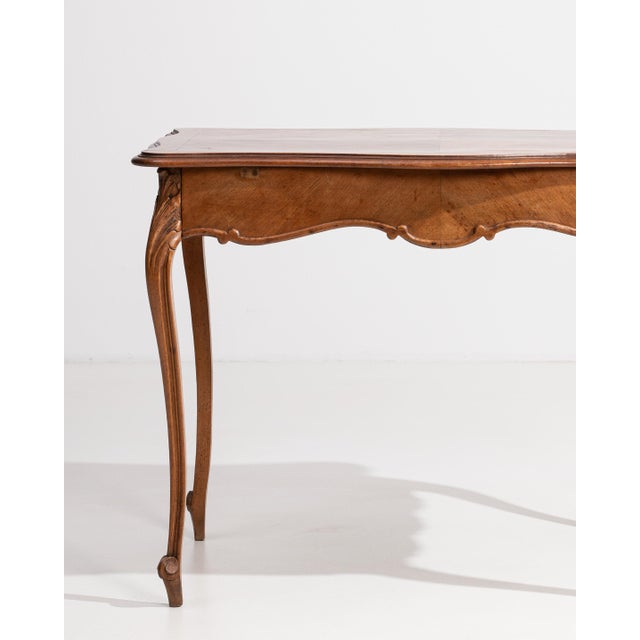 Louis XV Side Table with Single Drawer in Original Patina, Rococo Style, France, 19th Century For Sale - Image 11 of 16