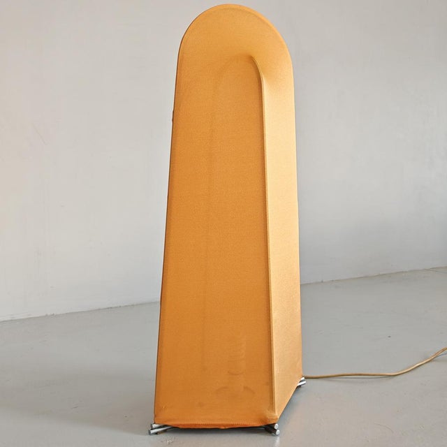 Kazuki Fabric Floor Lamp by K. Takahama for Sirrah, 1970s For Sale - Image 15 of 18
