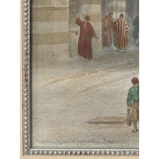 David Roberts (1796–1864) Bazaar of the Coppersmiths, Cairo London: F.G. Moon, published December 1, 1848 Original 19th-...