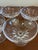 Vintage Josair Crystal Oyster Dishes - Set of 7 For Sale - Image 4 of 12