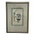William Curtis "Chinese Iris" Botanical Print, Framed For Sale