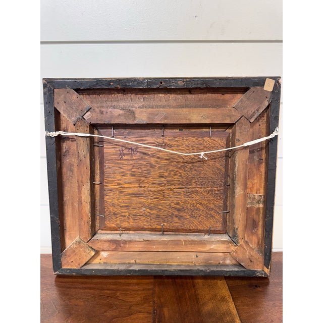 19th Century Night Seascape Oil Painting For Sale - Image 9 of 9