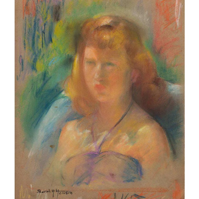 'Study of a Young Woman' by Sarah Hobson, Art Institute of Chicago For Sale