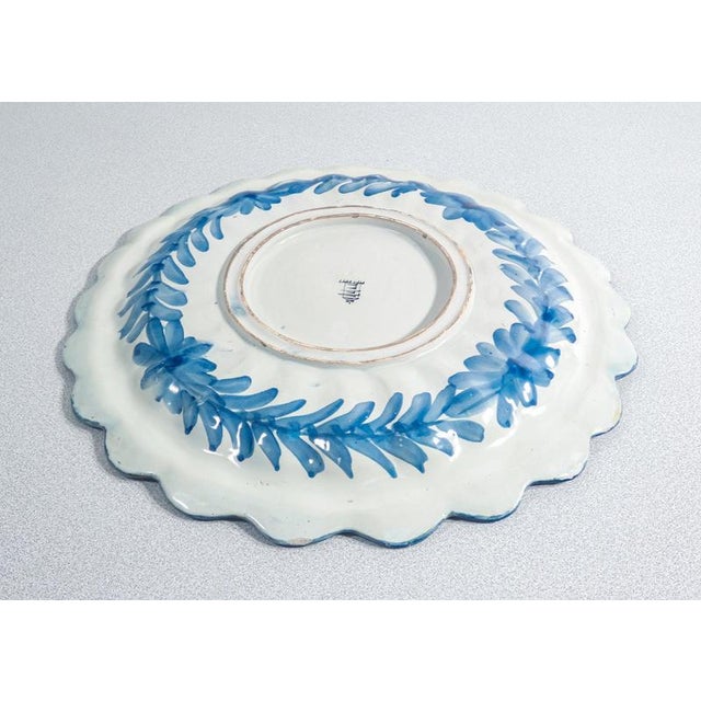 Hand Painted Ceramic Plate from Mazzotti Albisola For Sale - Image 16 of 18