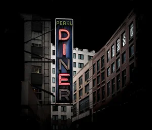 Diner by J S Cela Print, 16" x 20"