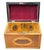 Brown 18th Century George III Harewood and Black Thorn Tea Caddy, 1790 For Sale - Image 8 of 9