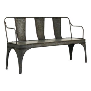 Adrienne Iron Indoor/Outdoor Garden Bench For Sale