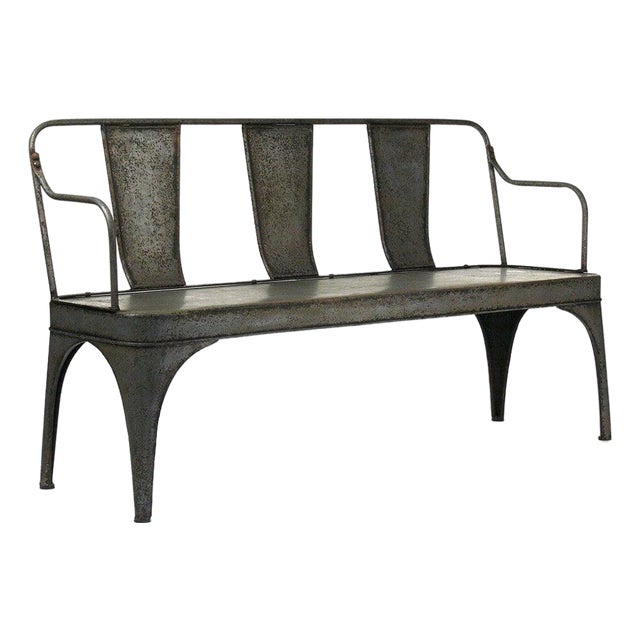 Adrienne Iron Indoor/Outdoor Garden Bench For Sale