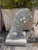 Boho Chic Late 20th Century Pair of Weathered Concrete Garden Lions For Sale - Image 3 of 10