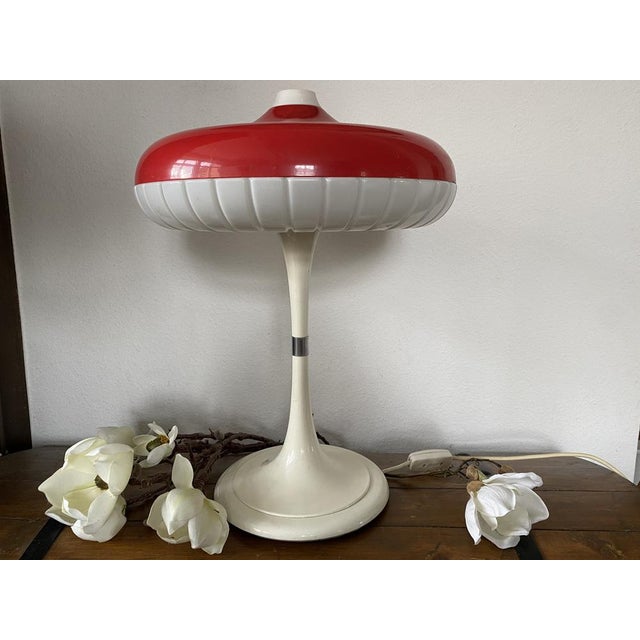 Mid-Century Modern Mid-Century Siform Mushroom Table Lamp from Siemens For Sale - Image 3 of 18