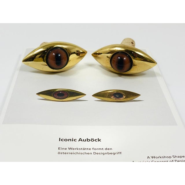 An attention-grabbing bottle stopper „eye", model #4538, designed by carl aubock ii back in the early 1950s. A charming...