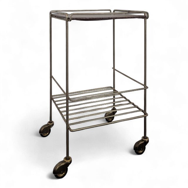 Serving Bar Cart, 1970s For Sale - Image 6 of 6