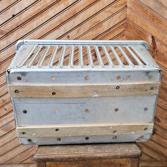 Vintage Aluminum Basket from Zarges, 1950s-1960s For Sale - Image 4 of 9