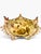 Antique Zoomorphic Amber Glass Bowl With Three Fish and Enamel Decoration, Attributed to Auguste Jean, Moser Style C. 1880 For Sale - Image 10 of 14