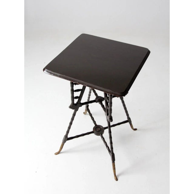 Late 19th Century Antique End Table For Sale - Image 5 of 12