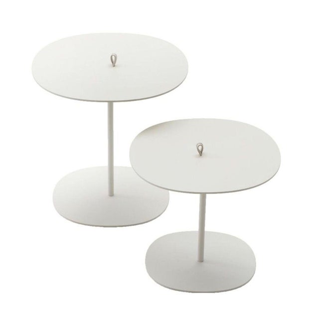 Set of Three Paola Lenti Strap Tables For Sale - Image 4 of 4