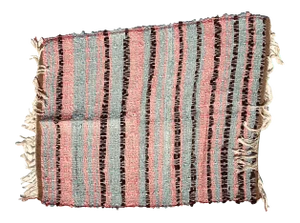 Handmade Rag Rug Silk/Acrylic/Cotton MIX Rug