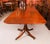Hollywood Regency Vintage Triple Pillar Dining Table and Chairs by William Tillman, 1980s, Set of 15 For Sale - Image 3 of 15