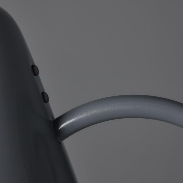 Mid-Century Modern 'ZuZu' Silver Painted Brass Wall Sconce in the Style of Jacques Biny For Sale - Image 12 of 18